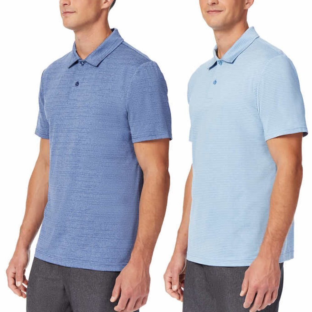NWT - 32 Degrees Men's Polo, 2-Pack - Size M
